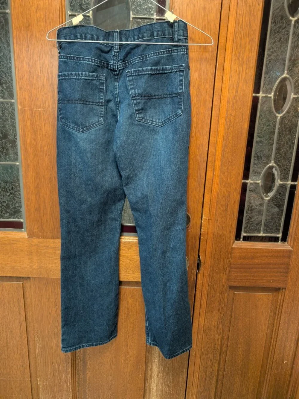 Boys bootcut jeans, size 12
